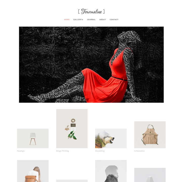 Tourmaline - Photography Portfolio Template