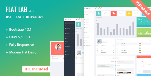FlatLab - Bootstrap Responsive Admin Template